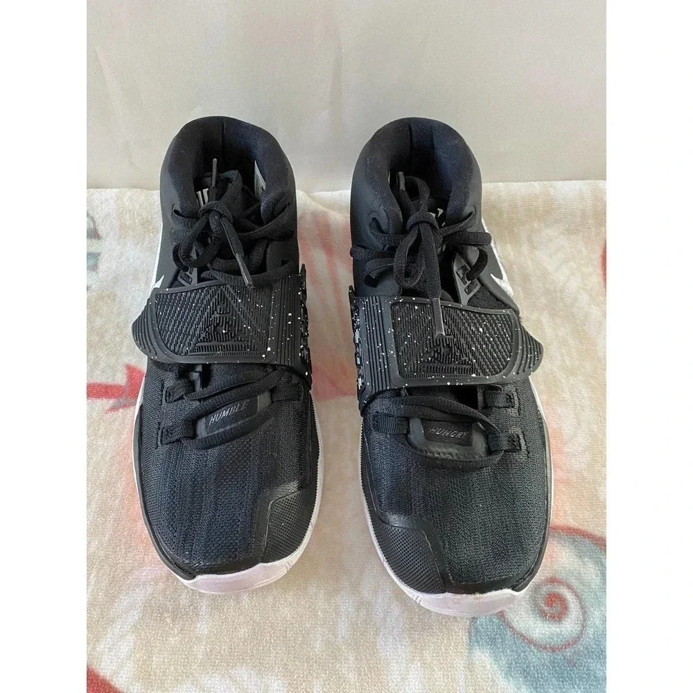 Nike Kyrie 6 Youth Size Athletic US 5.5 Jet Black Lace-Up Sneakers  BQ5599-001